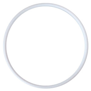 Anello in plastica Pz.1 diametro cm. 30 - Bianco