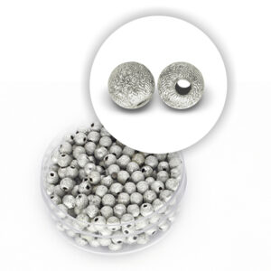 Perle stagnole (9 grammi) ø 4 mm - Argento