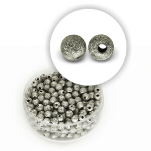 Perle stagnole (9 grammi) ø 4 mm - Grigio