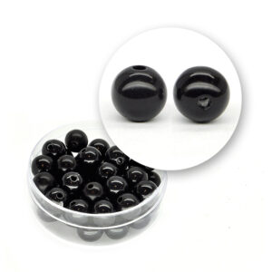 Perle nere tonde (11,5 grammi) - รธ 8 mm