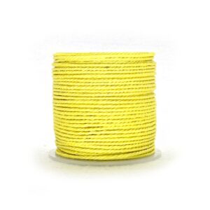 Cordino in juta (5 metri) 1 mm - Giallo