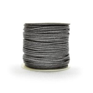 Cordino in juta (5 metri) 1 mm - Nero