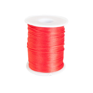 Cordino "simil seta" lucido (10 mt) 1,5 mm - ROSSO