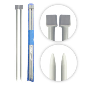 Ferri da maglia in alluminio (2 pezzi) - Ø 10 mm