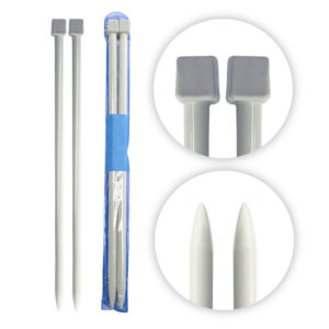 Ferri da maglia in alluminio (2 pezzi) - Ø 12 mm