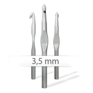 Ferro ad uncinetto in alluminio (1 pezzo) - 3,5  mm