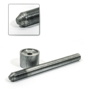 1 pz.- Kit di assemblaggio (acciaio) bottone magnetico