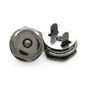 1 pz. Bottone magnetico decorativo "Esagono" 18 mm - Fucile