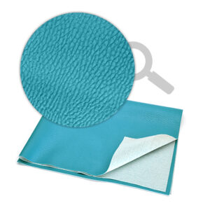 Imitazione pelle 50x70 cm, spessore 1 mm (1 foglio) - Turchese