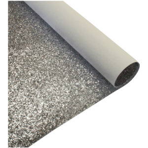 Glitter grana grossa (foglio cm 50x70 spesso mm. 1) - Argento