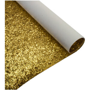 Glitter grana grossa (foglio cm 50x70 spesso mm. 1) - Giallo Oro