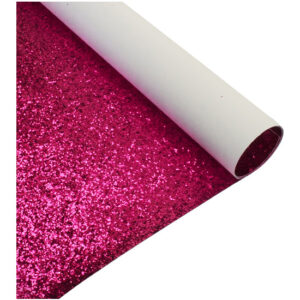 Glitter grana grossa (foglio cm 50x70 spesso mm. 1) - Fuxia