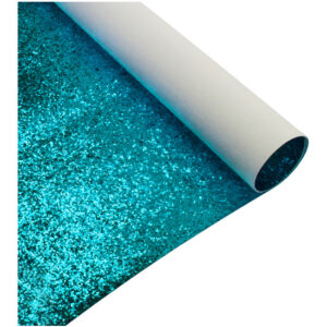 Glitter grana grossa (foglio cm 50x70 spesso mm. 1) - Turchese