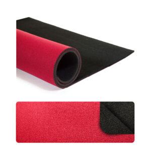 Neoprene 3 mm (foglio cm 45x65) Rosso e Nero