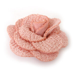 fiorellino 14 petali tessuto lucido mm.30 - col. Rosa