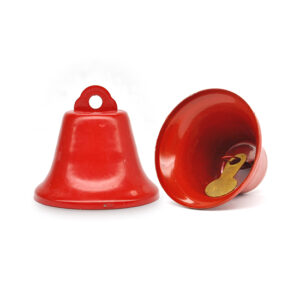 Campanelle (5 pezzi). 36 mm - Rosso