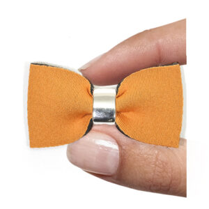 (1 pezzo) Sagoma in neoprene "Asola" - Arancio e grigio