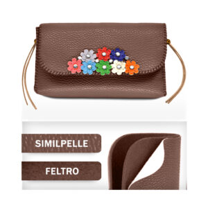 Pochette piccola (Kit fai-da-te) - Marrone
