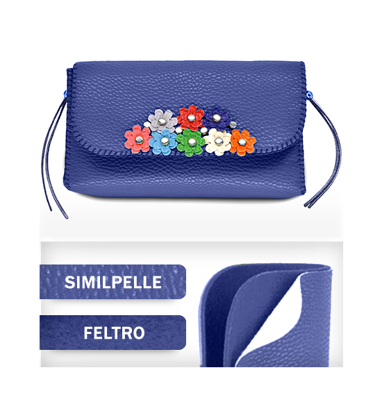 Pochette piccola (Kit fai-da-te) - Bluette