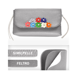 Pochette piccola (Kit fai-da-te) - Grigio chiaro