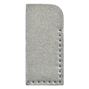 Bustina occhiali glitter e feltro (Kit fai-da-te) - Argento