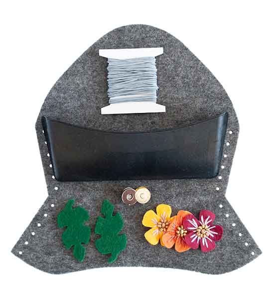 Kit Astuccio porta occhiali - Grigio Melange