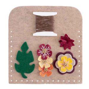 Kit Bustina porta occhiali - Rosa cipria Melange