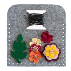 Kit Bustina porta occhiali - Grigio chiaro Melange