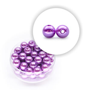 Perla pastello (10 g circa) 8 mm ø - Lilla