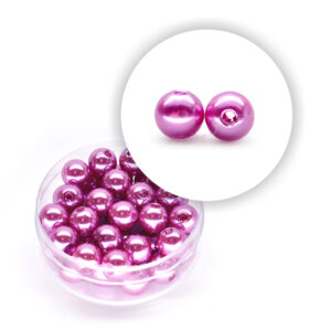 Perla pastello (10 g circa) 8 mm ø - Lilla chiaro