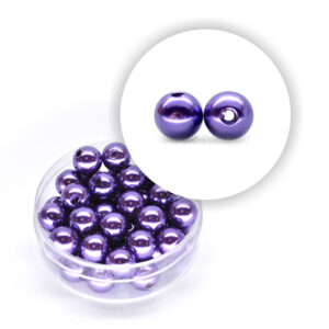 Perla pastello (10 g circa) 8 mm ø - Violetto