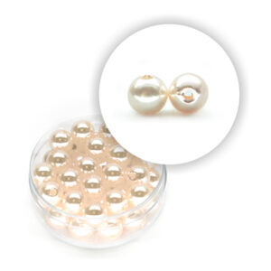 Perla pastello (10 g circa) 8 mm ø - Rosa pallido