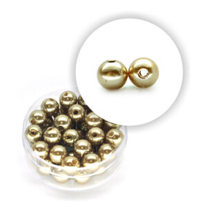 Perla pastello (10 g circa) 8 mm ø - Beige