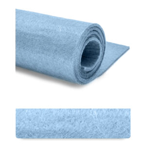 Feltro (Foglio 50x100 cm) 3 mm - Azzurro