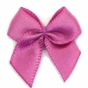 Fiocchetto raso tinta unita (Pz. 2) - Fucsia