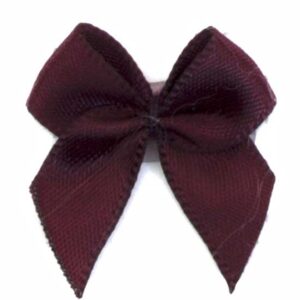 Fiocchetto raso tinta unita (Pz. 2) - Bordeaux