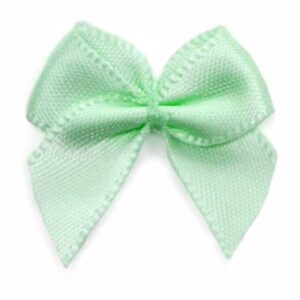 Fiocchetto raso tinta unita (Pz. 2) - Verdino