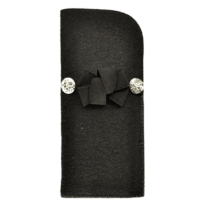 Portaocchiali  ciocca (Kit fai-da-te) - Nero