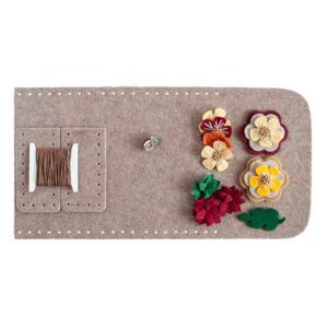 Kit Pochette piccola - Nocciola Melange