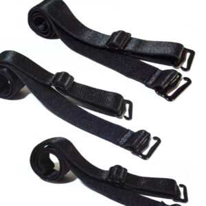 Spalline elastiche reggiseno - Nero